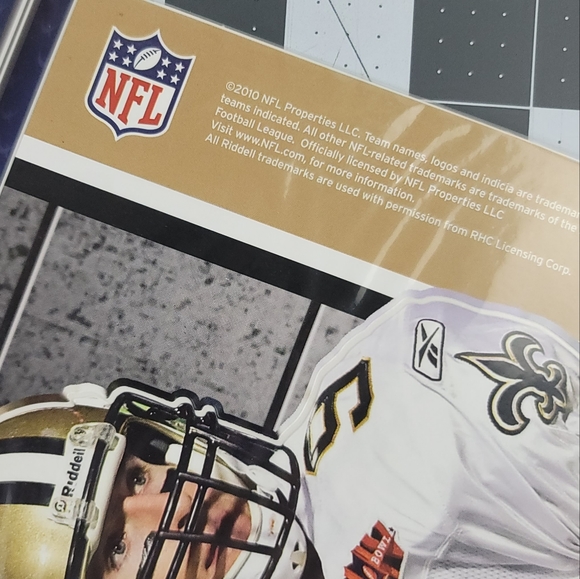 Fathead Teammates Drew Brees New Orleans Saints Reusable Vinyl Wall Graphics - Picture 4 of 8